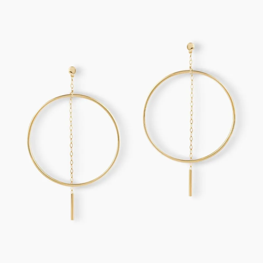 Histoire d'Or Créoles Roxana Cercles Ajourés Or Jaune