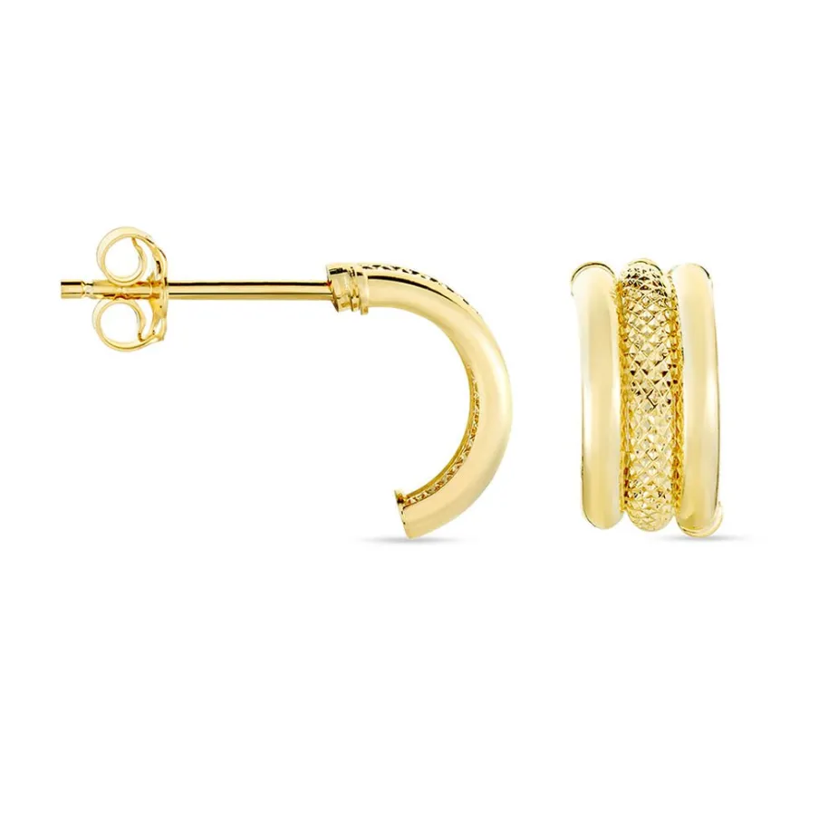 Histoire d'Or Créoles Savania Or Jaune