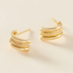 Histoire d'Or Créoles Savania Or Jaune