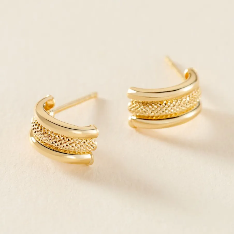 Histoire d'Or Créoles Savania Or Jaune