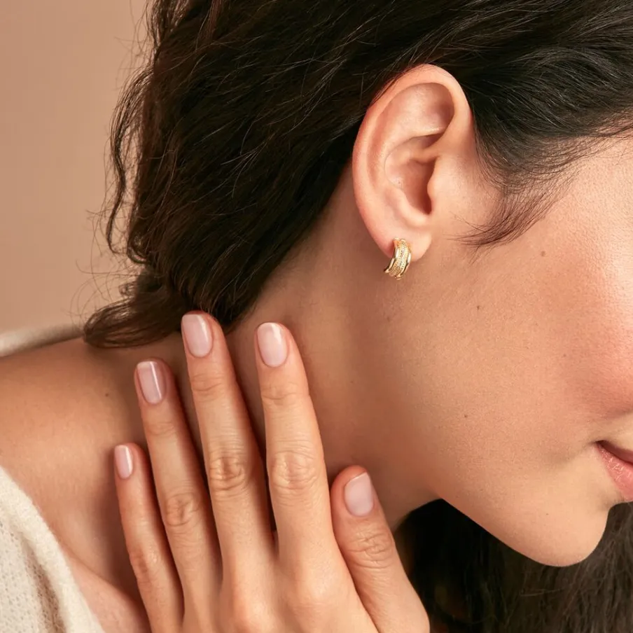 Histoire d'Or Créoles Savania Or Jaune