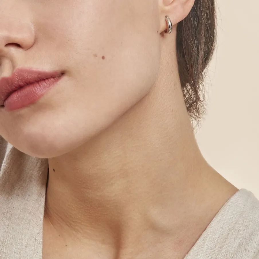 Histoire d'Or Créoles Shalana Or Blanc