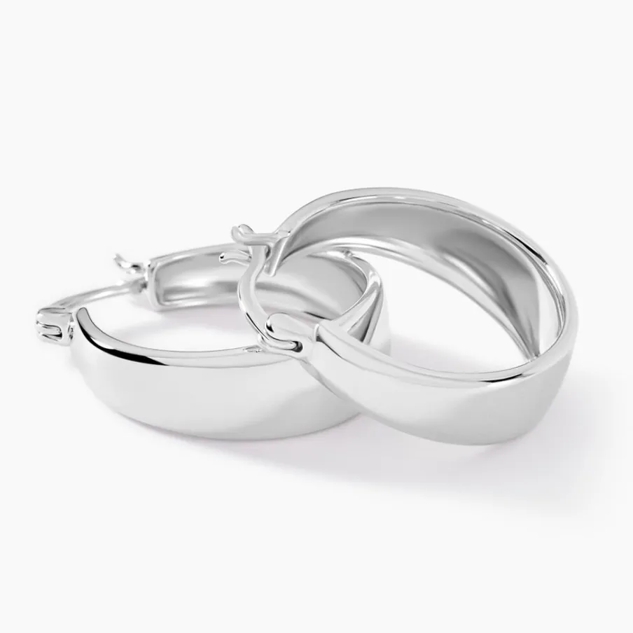 Histoire d'Or Créoles Suliac Argent Blanc