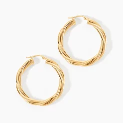 Histoire d'Or Créoles Tegan Or Jaune