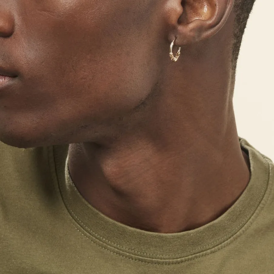 Histoire d'Or Créoles Tehanie Plaqué Or Jaune