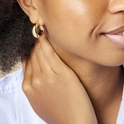 Histoire d'Or Créoles Telly Or Jaune