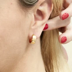 Histoire d'Or Créoles Terezia Or Jaune