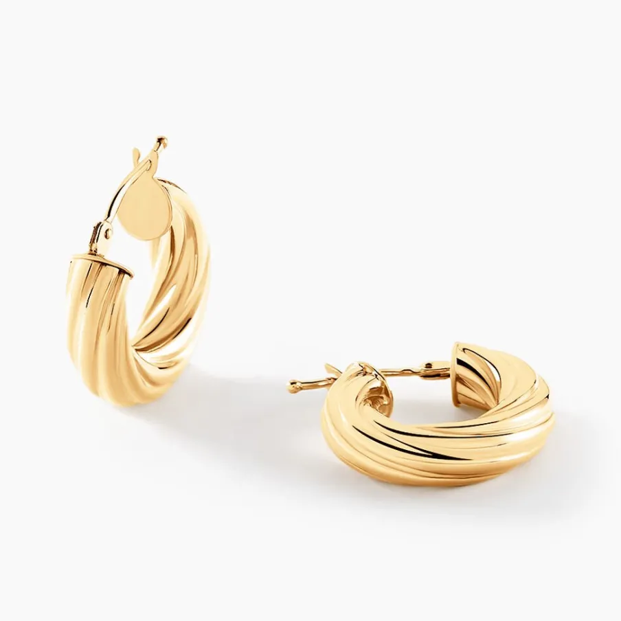 Histoire d'Or Créoles Thiago Or Jaune