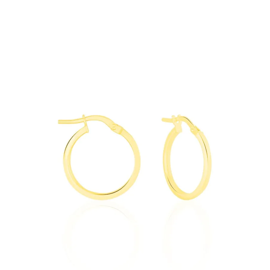 Histoire d'Or Créoles Thyrza Or Jaune