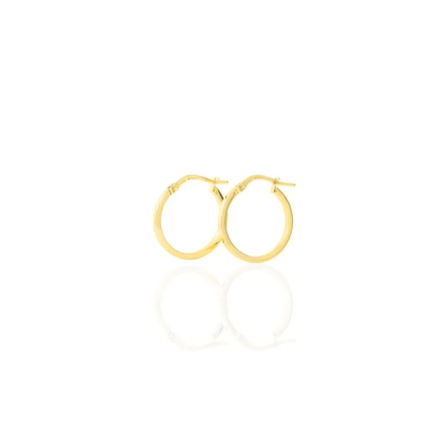 Histoire d'Or Créoles Thyrza Or Jaune