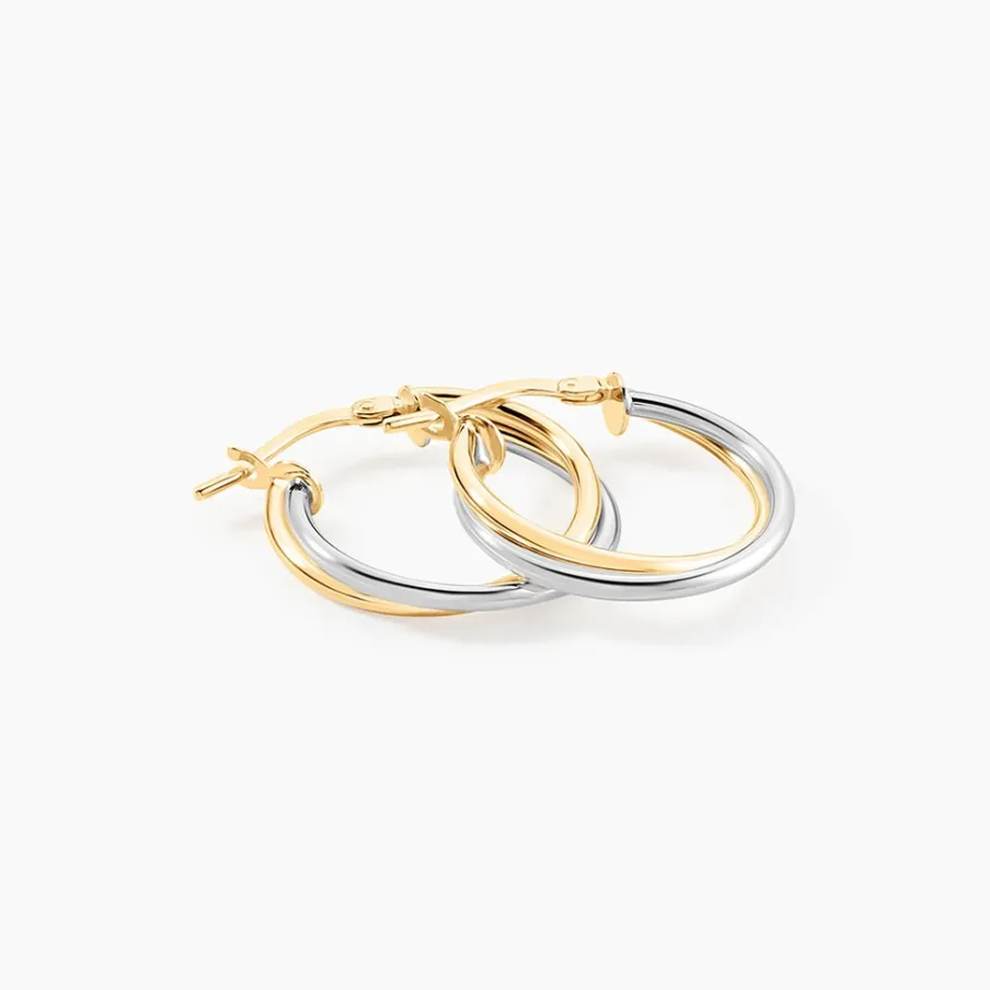 Histoire d'Or Créoles Tita Or Bicolore