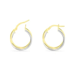 Histoire d'Or Créoles Tita Or Bicolore