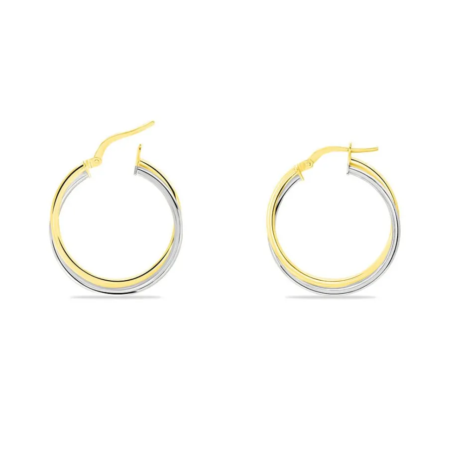 Histoire d'Or Créoles Tita Or Bicolore