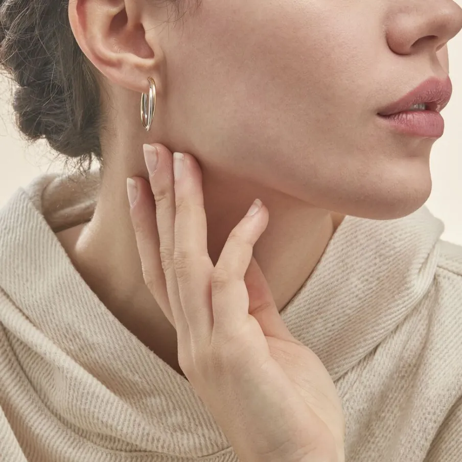 Histoire d'Or Créoles Tita Or Bicolore