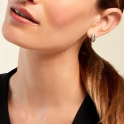 Histoire d'Or Créoles Tiwa De Zirconium