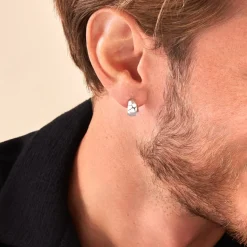 Histoire d'Or Créoles Two Argent Blanc