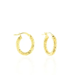 Histoire d'Or Créoles Udara Or Jaune