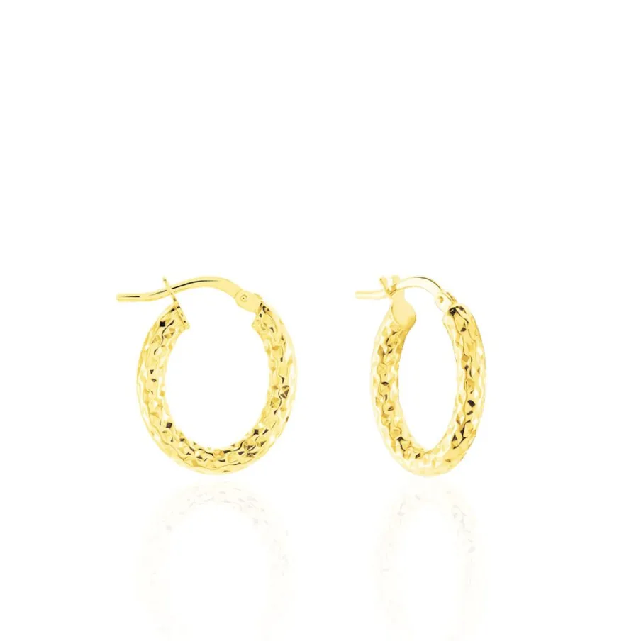 Histoire d'Or Créoles Udara Or Jaune