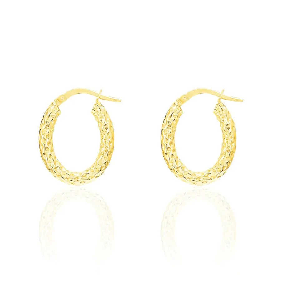 Histoire d'Or Créoles Udara Or Jaune