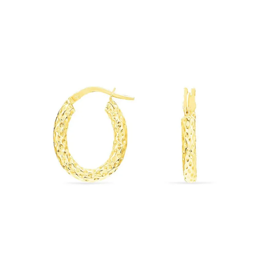 Histoire d'Or Créoles Udara Or Jaune