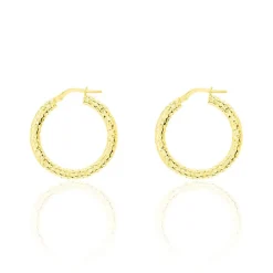 Histoire d'Or Créoles Udara Or Jaune