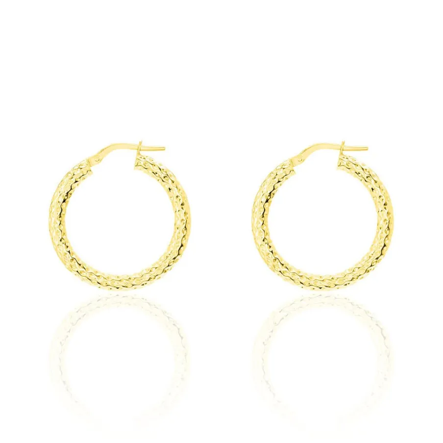 Histoire d'Or Créoles Udara Or Jaune