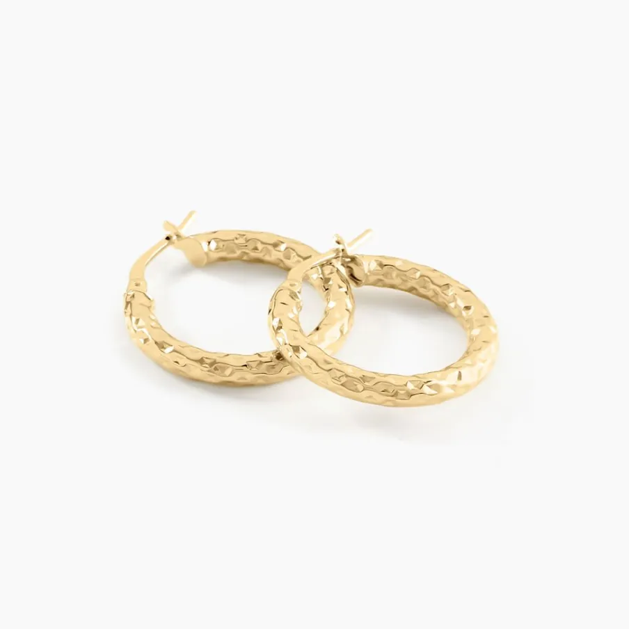 Histoire d'Or Créoles Udara Or Jaune