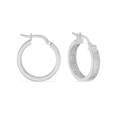 Histoire d'Or Créoles Ugenie Or Blanc