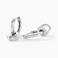 Histoire d'Or Créoles Viana Argent Blanc