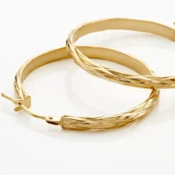 Histoire d'Or Créoles Vitali Or Jaune