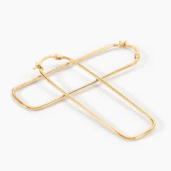 Histoire d'Or Créoles Yaira Plaqué Or Jaune