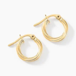 Histoire d'Or Créoles Youri Or Jaune