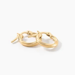 Histoire d'Or Créoles Youri Or Jaune