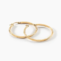 Histoire d'Or Créoles Youri Or Jaune