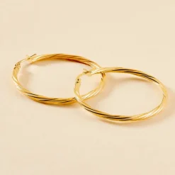 Histoire d'Or Créoles Youri Or Jaune