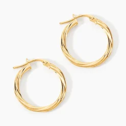 Histoire d'Or Créoles Youri Or Jaune