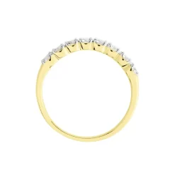 Histoire d'Or Demi-alliance Or Jaune  Eloisa Diamant Synthetique