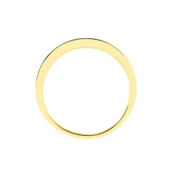 Histoire d'Or Demi-alliance Or Jaune Valentine Diamant Synthetique