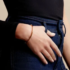 Jonc Cynthia Or Jaune-Histoire d'Or New