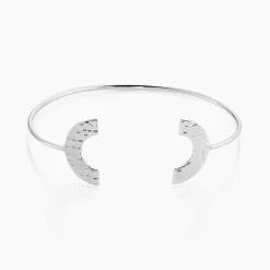 Jonc Harper Argent Blanc-Histoire d'Or Clearance