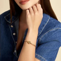 Histoire d'Or Jonc Nina Or Jaune