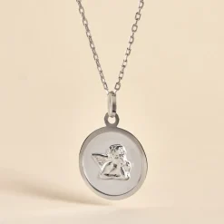 Histoire d'Or Medaille Or Blanc Hannae