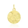 Histoire d'Or Medaille Or Jaune Sainte Famille