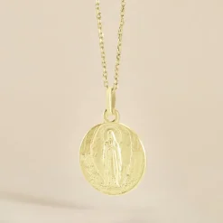 Histoire d'Or Medaille Or Jaune Vierge