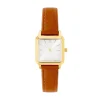 O WATCH Montre 0 Square Blanc