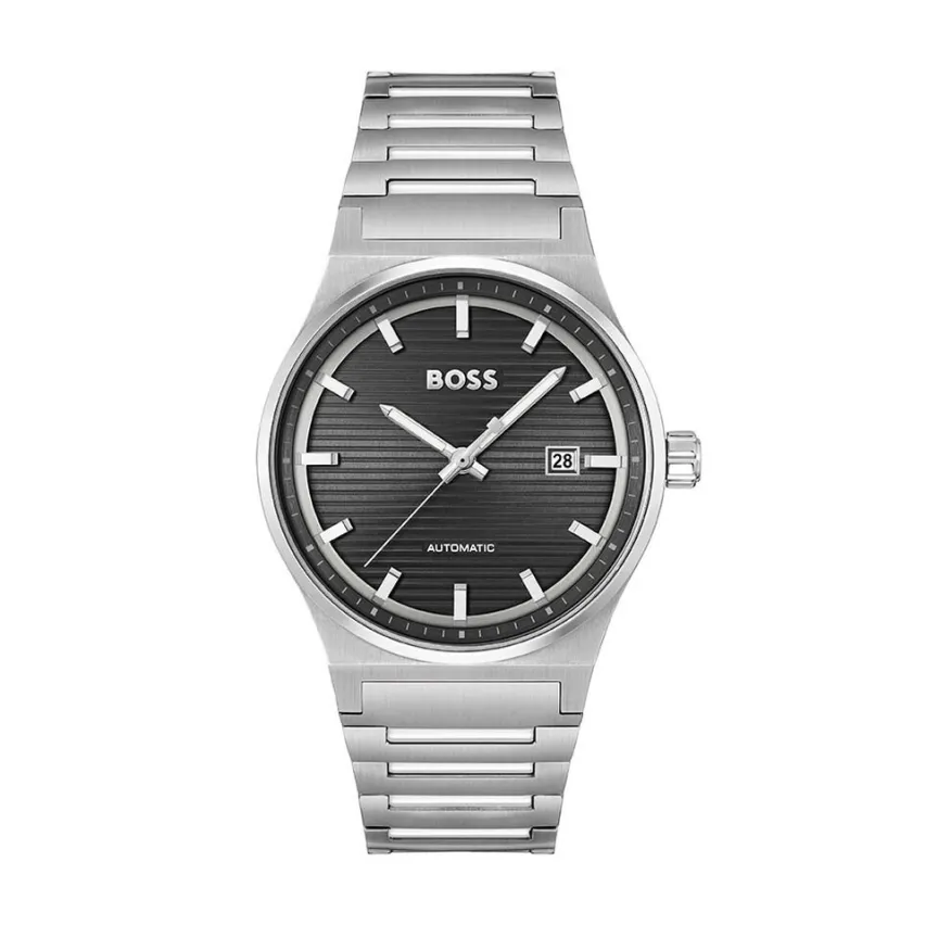 Montre Boss Candor Auto Noir-HUGO BOSS Hot