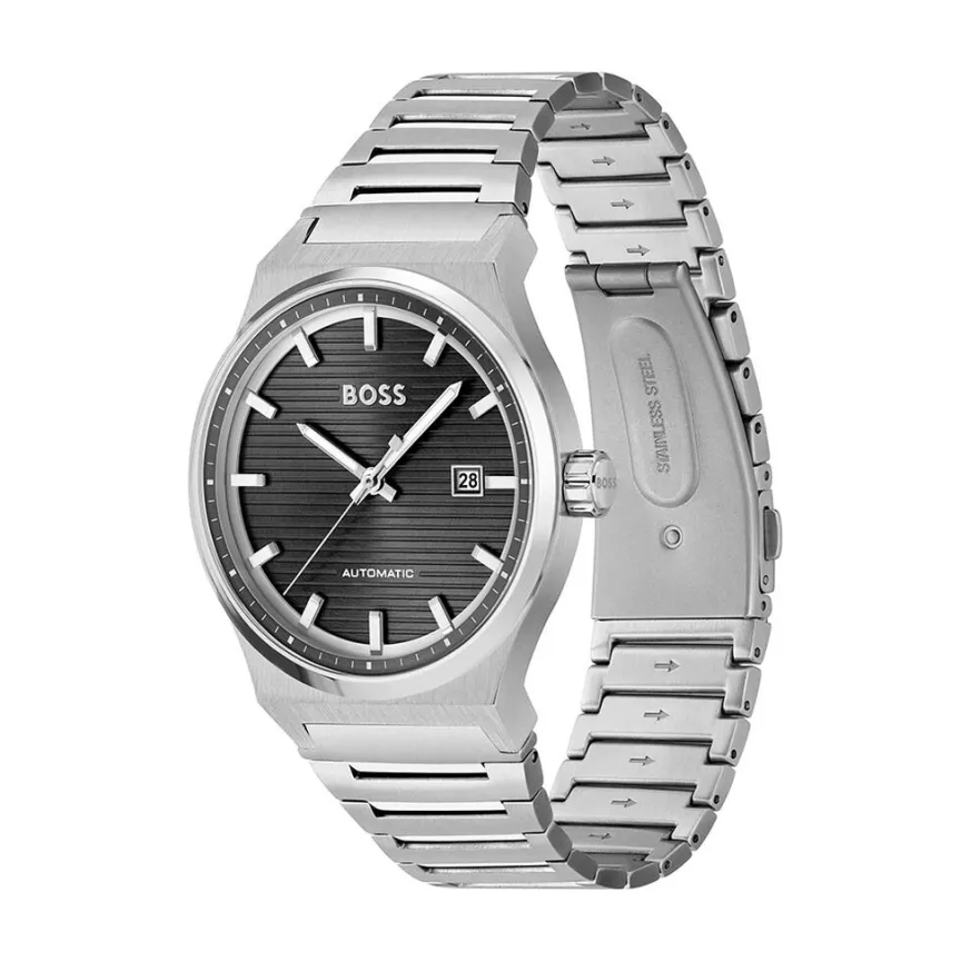 Montre Boss Candor Auto Noir-HUGO BOSS Hot