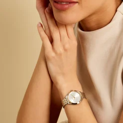 HUGO BOSS Montre Boss Mae Blanc