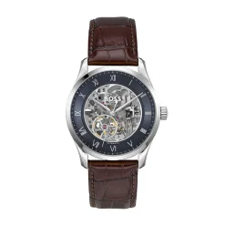 Montre Boss Principle Skeleton Bleu-HUGO BOSS Hot