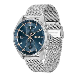 HUGO BOSS Montre Boss Skytraveller Bleu